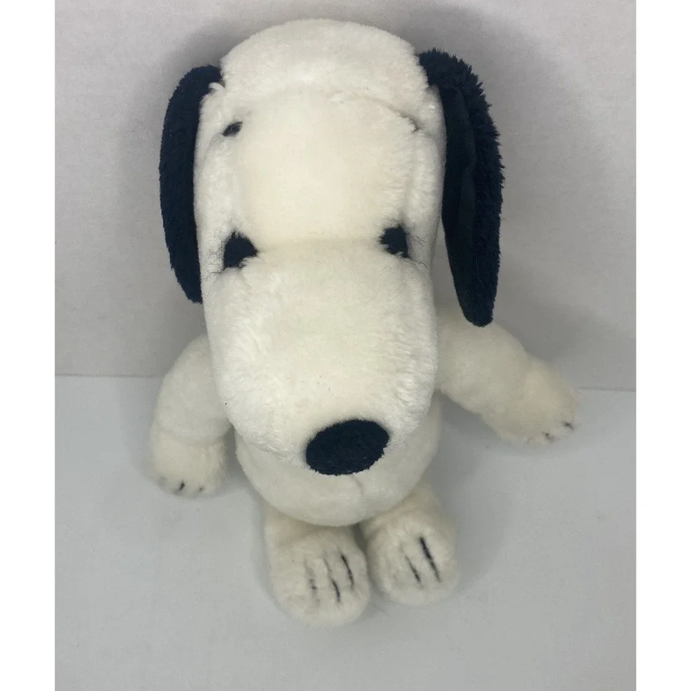 Vintage 1968 Snoopy Peanuts Plush Stuffed Animal by United Feature Syndicate
